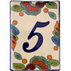 TalaMex Mexican Talavera Hacienda Tile House Number Five