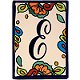 Hacienda Talavera Ceramic House Letter E