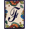 Hacienda Talavera Ceramic House Letter F