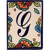 Hacienda Talavera Ceramic House Letter G