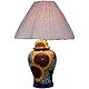 TalaMex Sunflower Talavera Ceramic Lamp