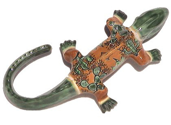 TalaMex Desert Garden Ceramic Iguana