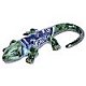 TalaMex Blue Garden Ceramic Iguana