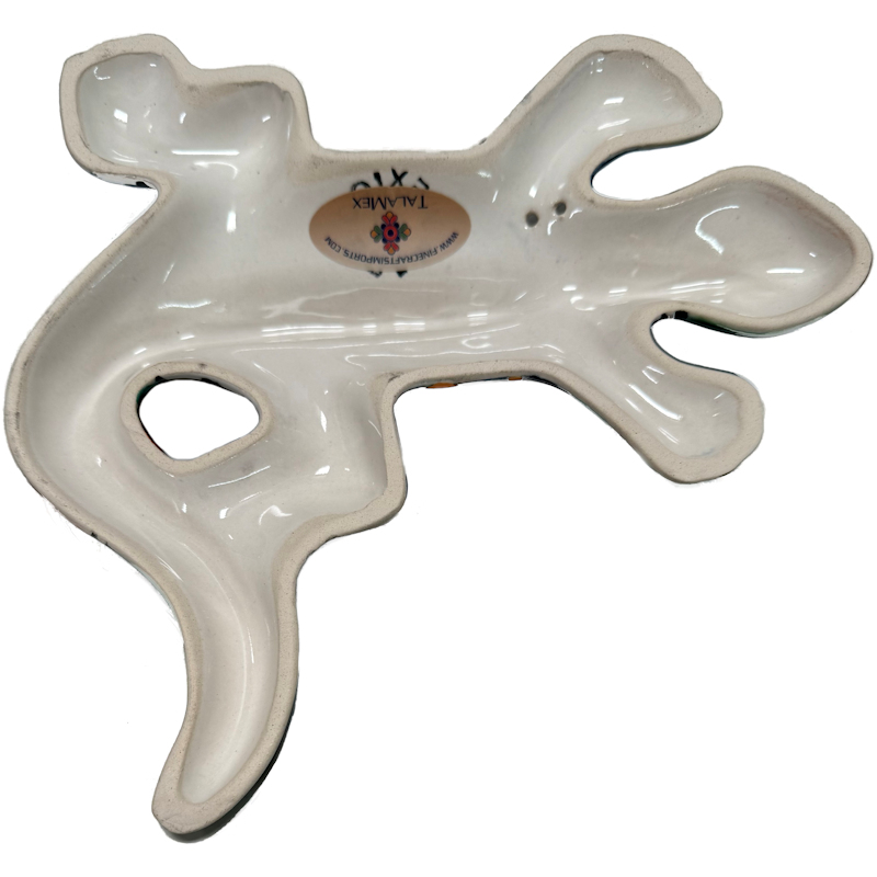 TalaMex Tiny Eclipse Garden Ceramic Lizard Details