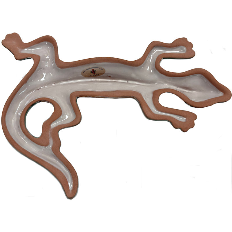 TalaMex Desert-Themed Medium-Sized Garden Ceramic Lizard Details