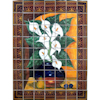 TalaMex Callalillies Clay Talavera Tile Mural