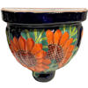 TalaMex Sunflower Talavera Planter