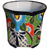 Sevina Mexican Colors Talavera Ceramic Garden Pot