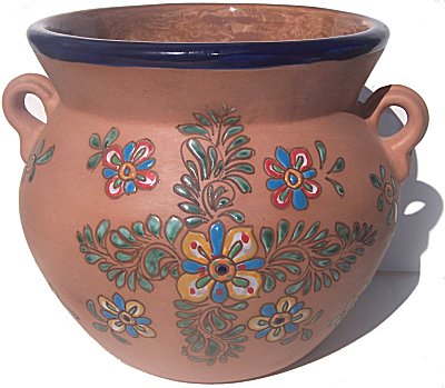 Flower Terracota Ceramic Pot