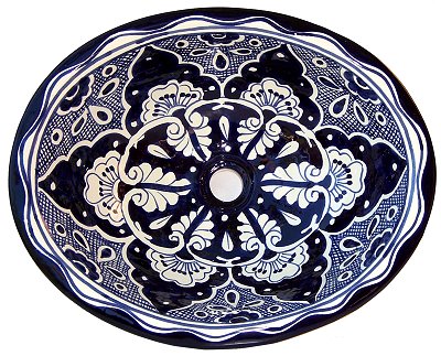 TalaMex Traditional Ceramic Talavera Sink