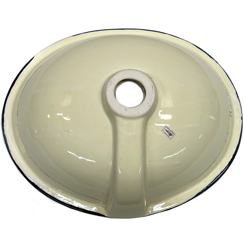 TalaMex Blue Mesh Ceramic Talavera Mexican Bathroom Sink Details