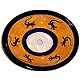 Lizards Oval Multicolor Talavera Ceramic Bathroom Sink