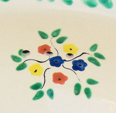 Big Bouquet Talavera Ceramic Sink Close-Up