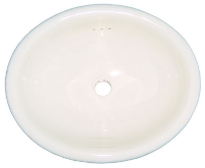 Small Mexican White Talavera Ceramic Sink