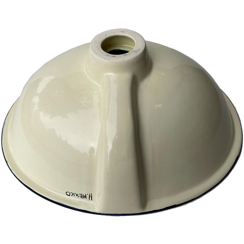 TalaMex Green Peacock Ceramic Talavera Sink Details