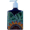 Sunflower Talavera Soap Container