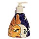 Sun and Moon Talavera Soap Container