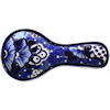 TalaMex Blue Talavera Ceramic Spoon Rest