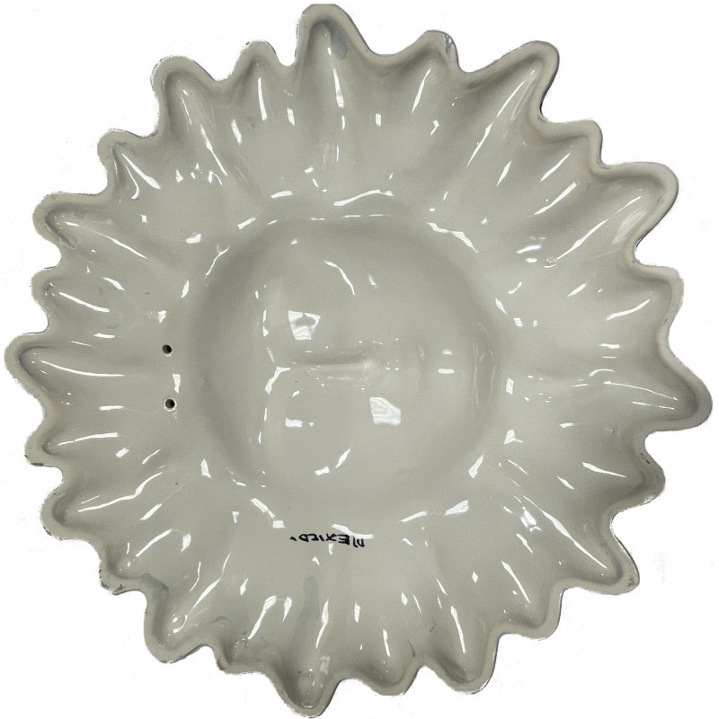 TalaMex Medium-Sized Eclipse Talavera Ceramic Sun Face Details