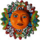 TalaMex Multicolor Small Talavera Ceramic Sun Face