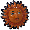 TalaMex Medium-Sized Talavera Ceramic Sun Face