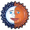 TalaMex Big Eclipse Talavera Ceramic Sun Face