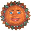 TalaMex Big Desert Talavera Ceramic Sun Face