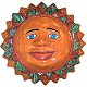 TalaMex Big Desert Talavera Ceramic Sun Face