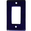 Cobalt Blue Talavera Single Decora Switch Plate