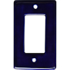 Cobalt Blue Talavera Single Decora Switch Plate