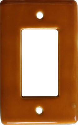 TalaMex Yellow Talavera Single Decora Switch Plate