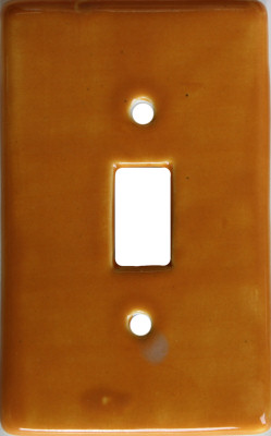 Yellow Talavera Single Switch Plate