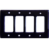 Blue Talavera Quadruple Decora Switch Plate