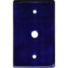 TalaMex Blue Talavera Ceramic TV Wall Plate