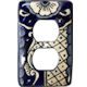 TalaMex Traditional Outlet Mexican Talavera Ceramic Switch Plate