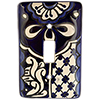 TalaMex Traditional Single Toggle Mexican Talavera Ceramic Switch Plate