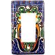 Single Decora Blue Mesh Talavera Switch Plate