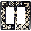 Double Decora Traditional Talavera Switch Plate