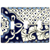 Triple Toggle Traditional Talavera Switch Plate