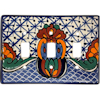 Triple Toggle Turtle Talavera Switch Plate