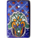 Blue Mesh Talavera Cover Plate