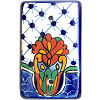 TalaMex Turtle Cover Mexican Talavera Ceramic Switch Plate