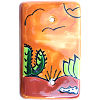 TalaMex Desert Cover Mexican Talavera Ceramic Switch Plate