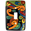 Rainbow Talavera Single Toggle Switch Plate