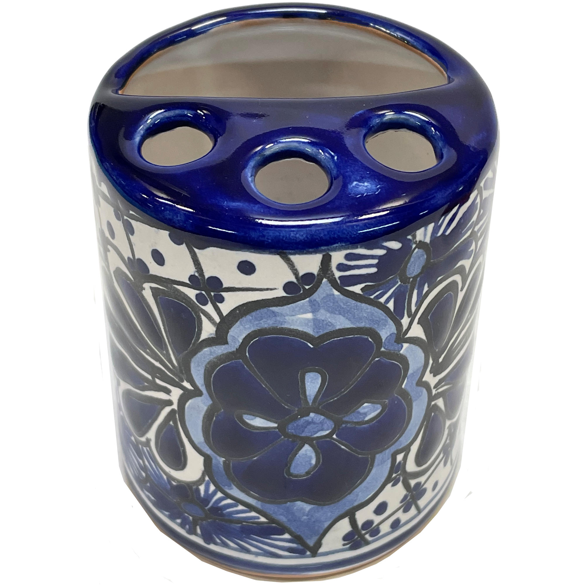 Blue Toothbrush Holder