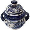 TalaMex Cholula Traditional Handmade Mexican Talavera Sugar Jar