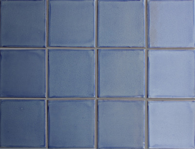 TalaMex Mezclilla Talavera Mexican Tile Close-Up