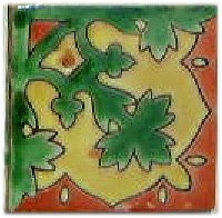 Alhambra Corner Forest Talavera Mexican Tile