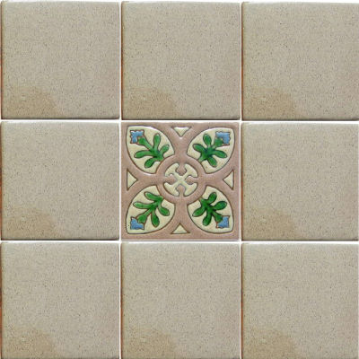 Alhambra Adobe Perpignan Talavera Mexican Tile Details