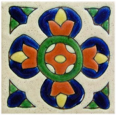 Alhambra Sevilla 2 Talavera Mexican Tile
